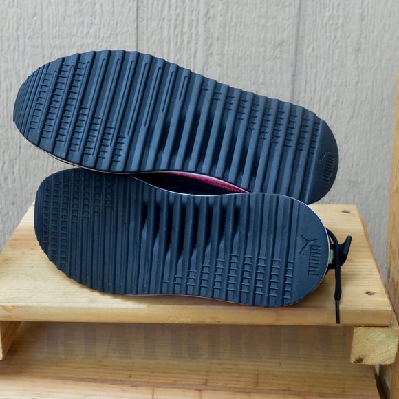 PUMA Sneakers LadiesPacer Net Cage Black Coral pink Shoes - Picture 6 of 7